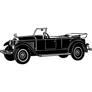 1925 Wills Sainte Claire Car Wall Decals Stickers Man Cave Boys Room Décor