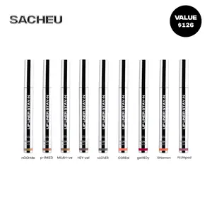 SACHEU Lip STAY-N Vault - Full Collection of Bestselling Peel-Off Lip Liner Stains