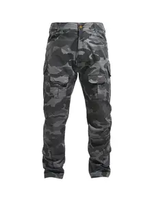 One men’s camouflage outdoor rugged multi-pocket cargo pants