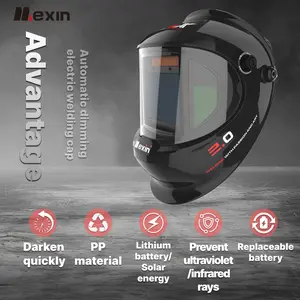 LYG-Q-800D Welding face shield, protective cover, welder specific automatic variable surface passport, head mounted welding machine welding cap