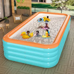 Inflatable Swimming Pool for Home Use, Portable Water Play Pool, Ideal for Backyard Fun, Easy Setup and Storage, Perfect for Kids and Adults