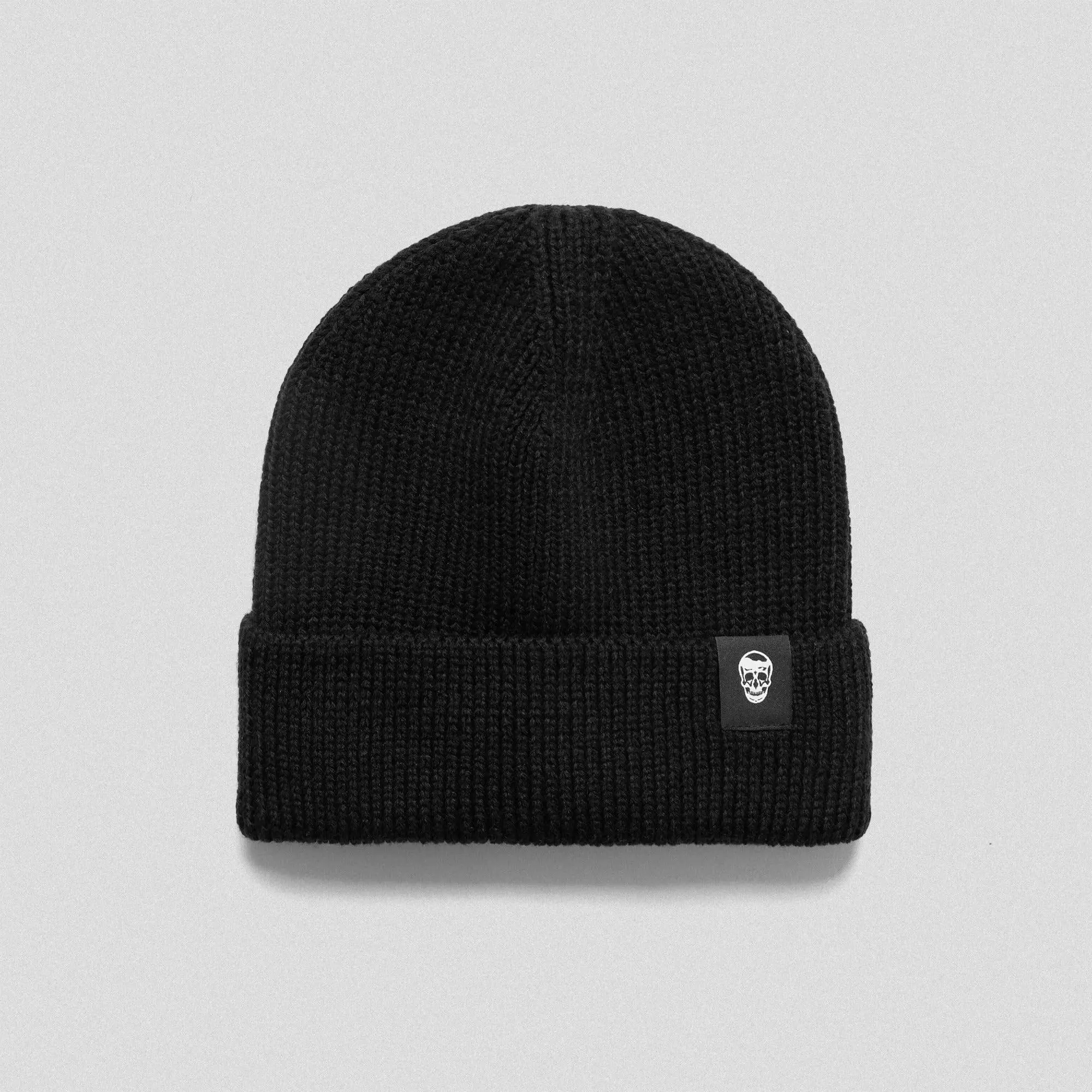 Ribbed Knit Skull Beanie Ribbed Knit Skull Beanie