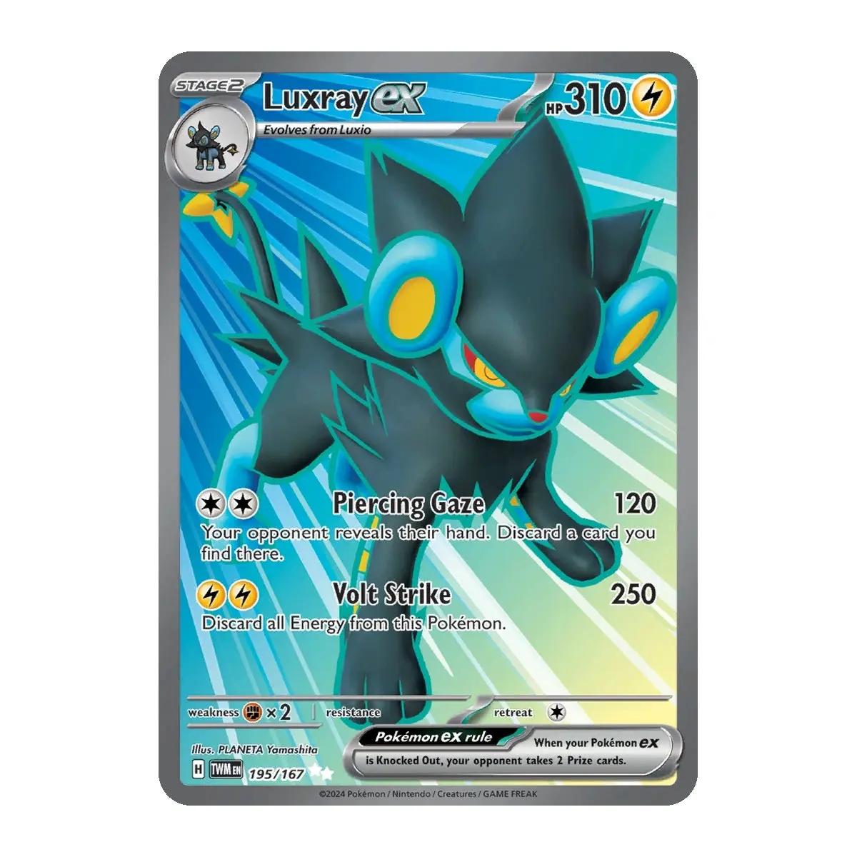Luxray ex – 195/167
