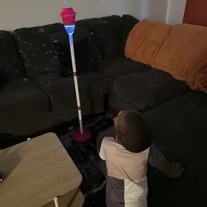 Bubble Maker Toy for Kids, Automatic Bubble Blower with Music and Lights, Adjustable Height Bubble Machine for Outdoor Party Play and Massive Bubbles