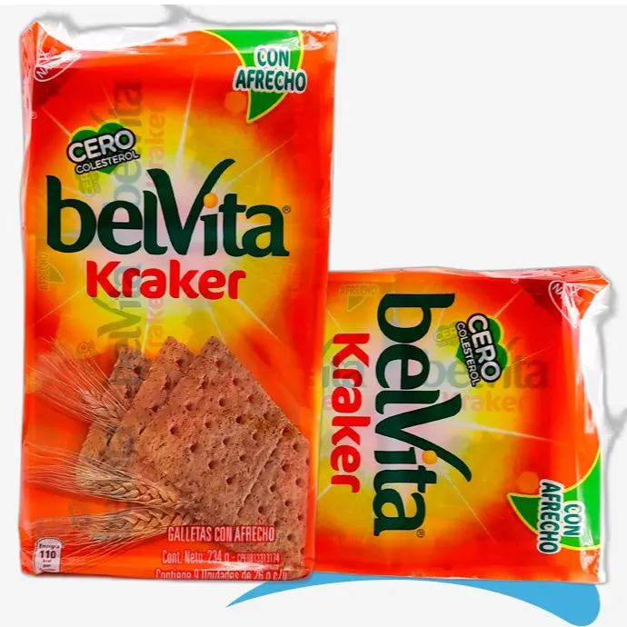 GALLETAS BELVITA KRAKE X9 UNIDADES