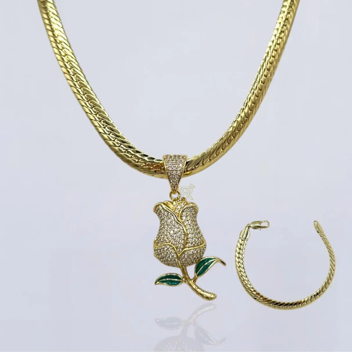 Cuban Link Choker 14k gold plated 20" Hight Quality