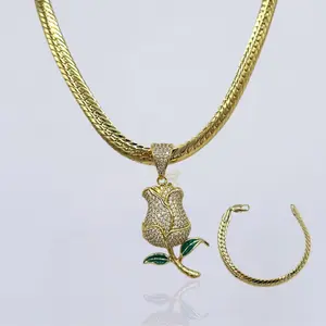 Cuban Link Choker 14k gold plated 20" Hight Quality