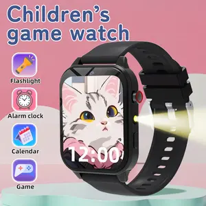 New Smart Learning Watch for Kids - LCD Touch Screen, 18 Educational Games, Camera, Music Player, Pedometer, Calendar and Alarm Clock - Suitable for children over 3 years old Interactive Puppy