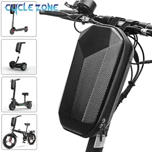 Waterproof Electric Scooter Handlebar Bag, Large Capacity Front Storage Pouch, Suitable for E-Bike/bicycle/motorcycle Accessories