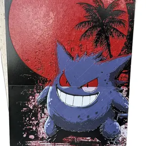 Gengar JUMBO 18” 3D Art Print Poster Card