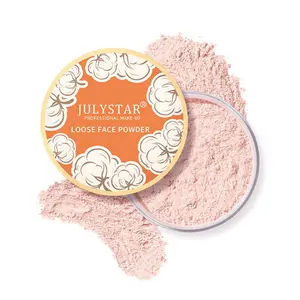 QIUFSSE Pink Setting Loose Face Powder Matte Setting Powder Oil Control Minimizes Pores Long Lasting Waterproof Setting Powder Makeup Kit For Oily Skin With Soft Focus Effect
