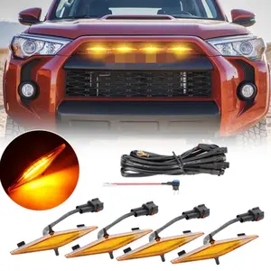 LED FRONT GRILLE LED   4runner   2014 up Amber