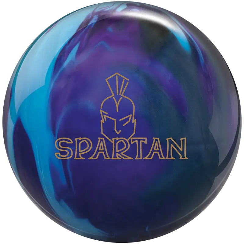 Ebonite Spartan Pearl Bowling Ball - Sky Blue/Purple/Carbon