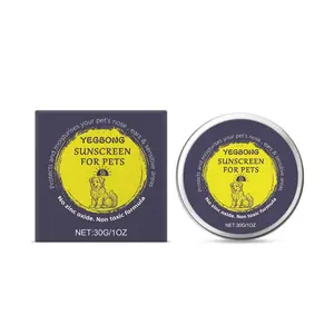 Pet Sunscreen Balm SPF50 - 30g Non-Toxic No Zinc Oxide Sun Protection for Dogs & Cats Nose, Ears & Sensitive Areas