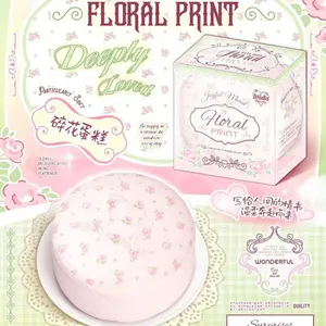 Mido Floral Print Cake Squishy