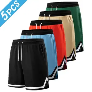 Men's multifunctional shorts - sporty design, zippered pocket, perfect for basketball and everyday wear