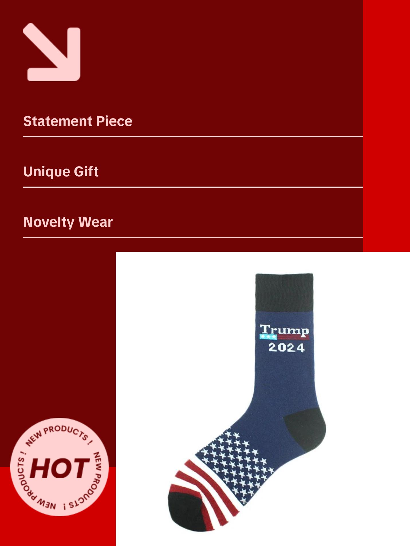 Presidential Donald Trump Socks