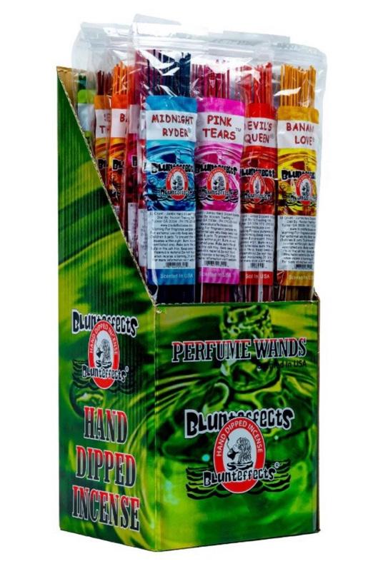 Blunteffects Jumbo 19" Hand-Dipped Incense Sticks 25ct Pack - Perfect for Relaxation and Aromatherapy