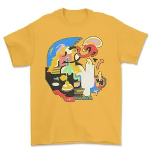 Mac Miller Faces T-shirt Album Artist Hip Hop Rapper Tribute T-shirt Swimming Cotton Menswear