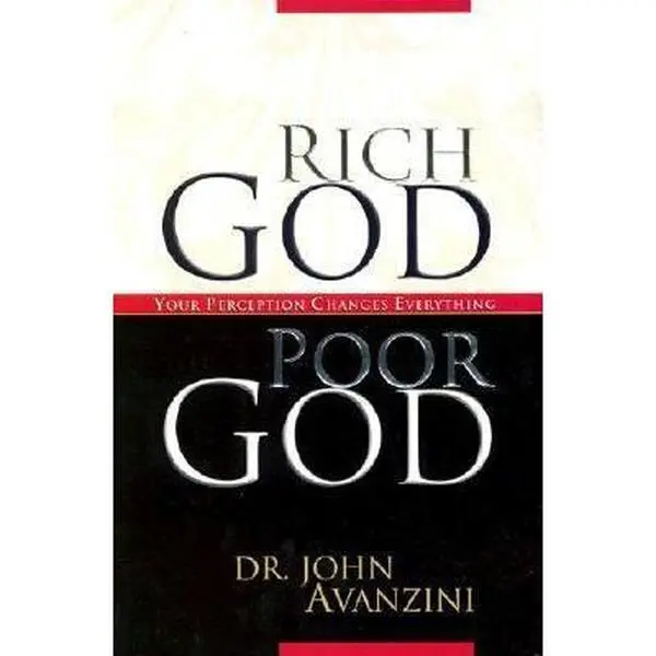 USED Book - Rich God Poor God by John Avanzini (Hardcover) - english