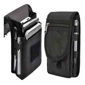 Large screen phone bag, casual waist bag, everyday coin purse, multi-functional phone waist bag, tactical phone bag, portable.