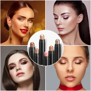 8-color waterproof eye shadow stick, pearlescent matte treatment, to create a natural and lasting eye makeup lasting flash eye shadow stick, easy to create daily makeup, the perfect gift for Mother's Day. eyeshadow pencil mystery  eye  shadow