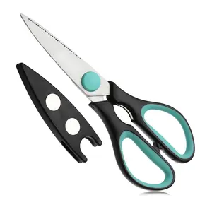 8 Inch Dishwasher Safe Food Scissors - Meat & Utility Kitchen Shears