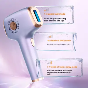 Painless Ice Cooling Hair Removal Machine Permanent Hair Remover for Whole Body Shaver & Skin Care