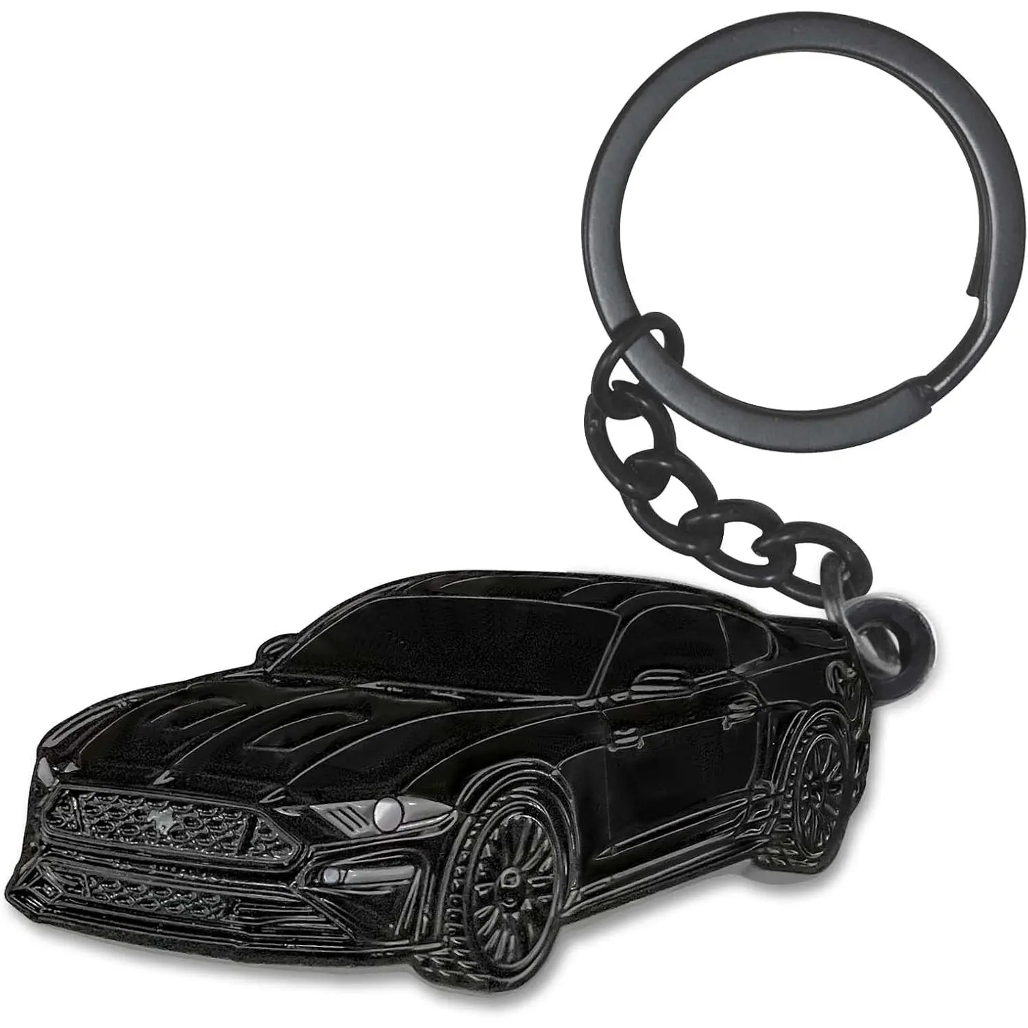 For Ford Mustang Keychain,For Ford Mustang Accessories 2015-2020,Metal Keychain