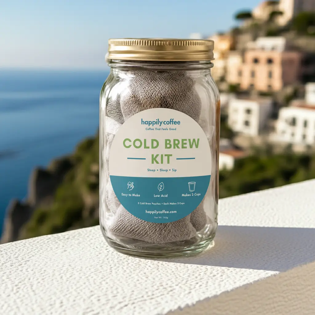 Cold Brew Maker Kit | 3 Easy Steps for At Home Cold Brew