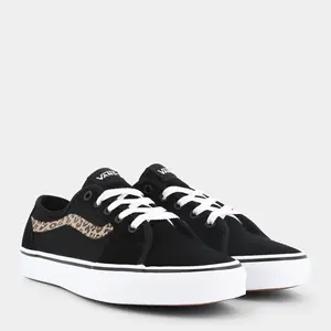 Vans Filmore Decon Sneaker in Black/Leopard Canvas | Women's