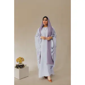 Celestial Wings Abaya - Wistful Lilac