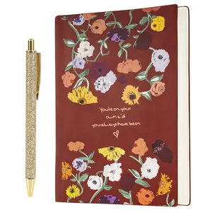 The Piano Inspired Composition Notebook, Waterproof Cover with Stylus, 100 Pages College Ruled Journal Note Book, 8.6x6 Inch Lay-Flat Design for Fans Students Office