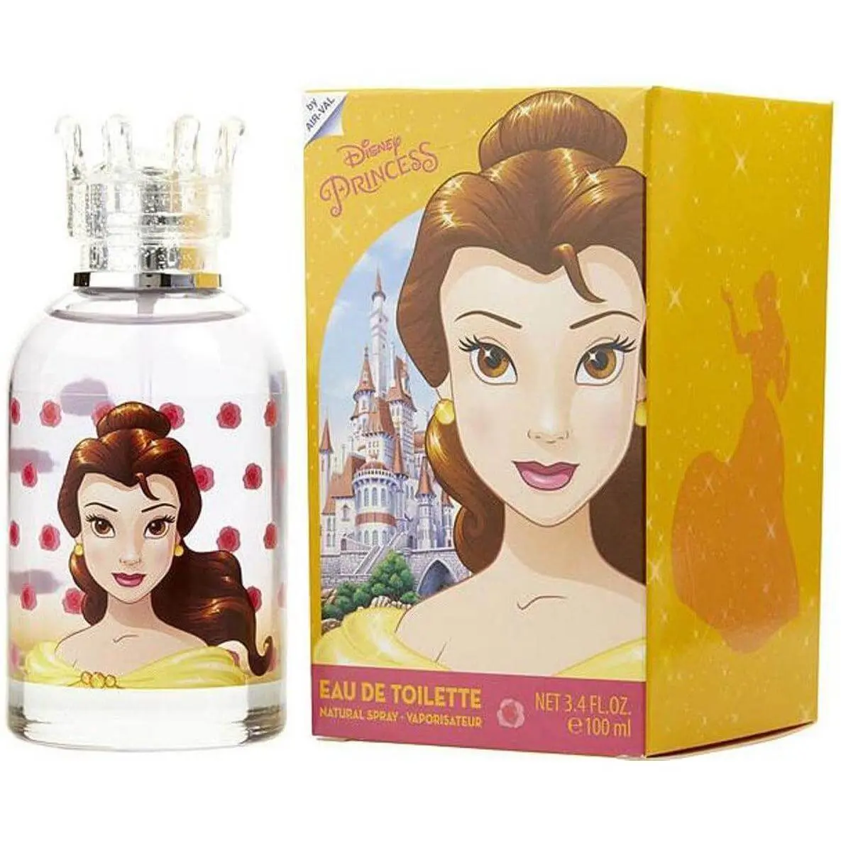 Princess Bella Eau de Toilette for Girls, a Refreshing Sweet Floral Fragrance Perfect for Daytime Wear, 3.4 fl oz Spray Bottle, Sweet Citrus, Spray On Skin, 3 To 3.9 Fl Oz, Recommended For Daytime Wear, Aroma Fragrance Floral, Aromatic Sweet Scent