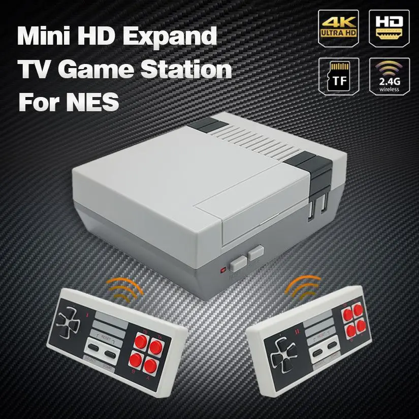 G151HD NES 4K HD Classic Games Stick Mini TV Video Handheld Portable Gaming System Game Console Plug&Play Retro Classic Emulator Gamepad Gift