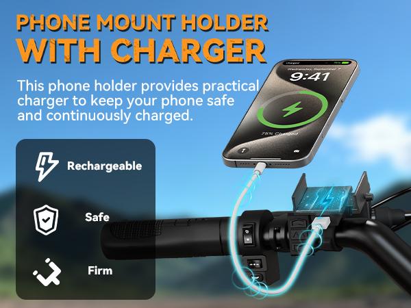 YOULON Electric Bike for Adults, 1500W Peak Brushless Motor 31MPH , 48V 20Ah Battery, 20" Fat Tire Ebike, Up to 50KM/H, 30° Climb, 7-Speed, Shock Absorption, Off-Road E-Bike with Long Range & All-Terrain Performance YOULON Electric Bike for Adults, 1500W Peak Brushless Motor 31MPH , 48V 20Ah Battery, 20" Fat Tire Ebike, Up to 50KM/H, 30° Climb, 7-Speed, Shock Absorption, Off-Road E-Bike with Long Range & All-Terrain Performance