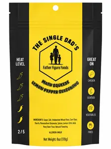 The Single Dad's Main Squeeze Lemon Pepper Seasoning