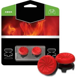 Controller Freak FPS Gaming Grips for Xbox One & Xbox Series X Controllers - 2 High-Rise Concave Rubber Thumbsticks for Enhanced Control and Precision Console Smartphone controller aim thumbsticks mobile  joystick Switch Joystick Replacement ThumbGrips