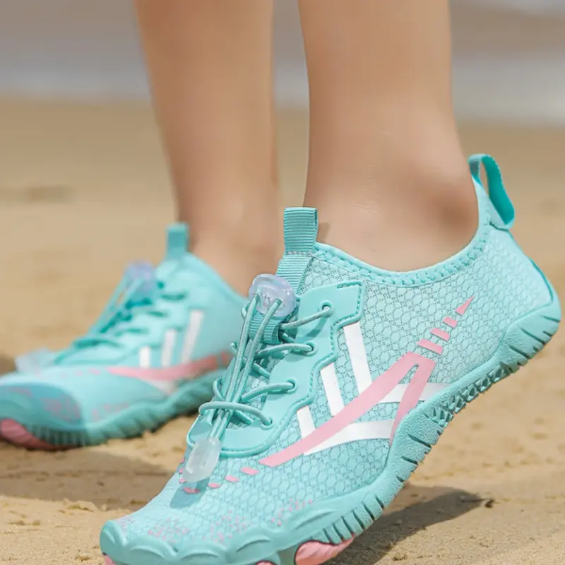 Women's Lightweight Anti-Slip Water Shoes, Breathable Quick-Dry Mesh Aqua Socks, Wading Shoes, Water Footwear for Beach, Swimming, Surfing and Snorkeling