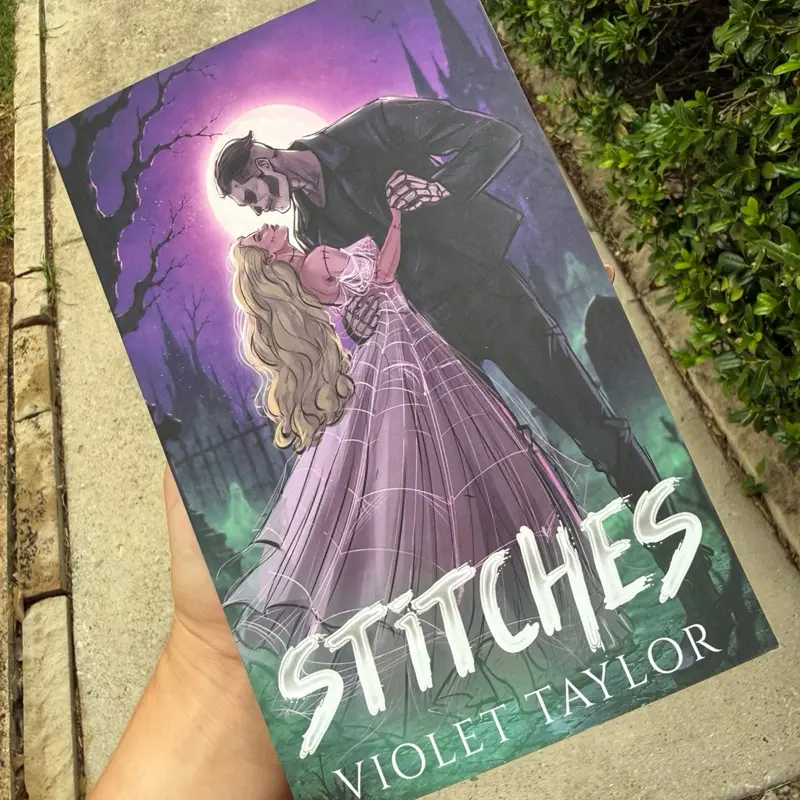 NEW Stitches Bundle by Violet Taylor (Signed Paperback, Monster Romance Novella, Dark Fantasy Romance Book, Halloween Romance)