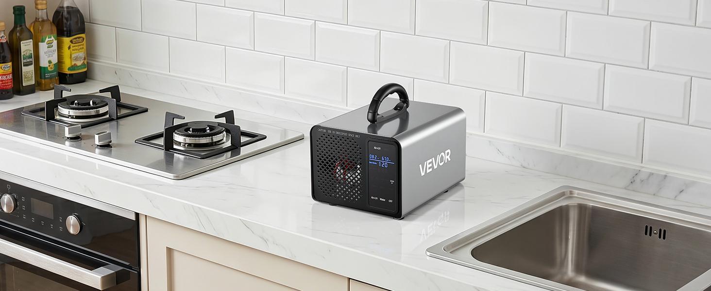 【Father's Day Dad Gift Idea】VEVOR Ozone Generator Ionizer - 36000mg/h Output, Independent 1000mg/h Output, Remote Control, 15s Delayed Start, Area-Based Timer, LCD Touchscreen, Commercial Industrial Odor Remover for Cars, Clothing (Up to 3200 sq.ft), Frui 【Father's Day Dad Gift Idea】VEVOR Ozone Generator Ionizer - 36000mg/h Output, Independent 1000mg/h Output, Remote Control, 15s Delayed Start, Area-Based Timer, LCD Touchscreen, Commercial Industrial Odor Remover for Cars, Clothing (Up to 3200 sq.ft), Frui