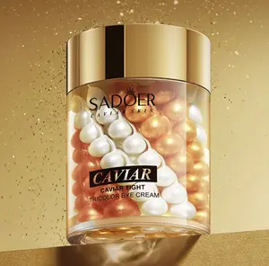 Sadoer Caviar Essence  Cream 60g - Moisturizing & Hydrating  Care for Women, Korean Skincare, Holiday & Summer Beauty Supplies, Tightening & Lifting  Gel Lotion reusable eye patches