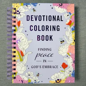 Finding Peace in God's Embrace: Devotional Adult Coloring Book (75 Daily Devotions and Coloring Pages to Quiet Your Soul) - The Perfect Gift for Chris (Faith Inspired Creativity)