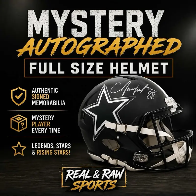 Full Size Autographed Helmet Full Size Autographed Helmet