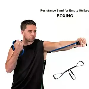 CoreSyncGear Boxing Resistance Band - Spring Glow Up Training Gear for Faster Punch Speed & Power -Full-Body Cardio Fitness Home Gym Workout Kit