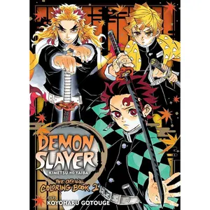USED-Demon Slayer: Kimetsu No Yaiba: The Official Coloring Book 2 by Gotouge, Koyoharu (Paperback)