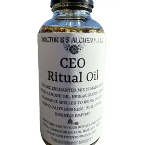 CEO Ritual Oil for Business Drawing