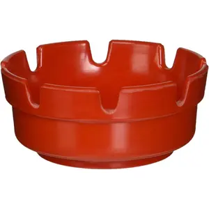 12 piece round ashtray 4inch red