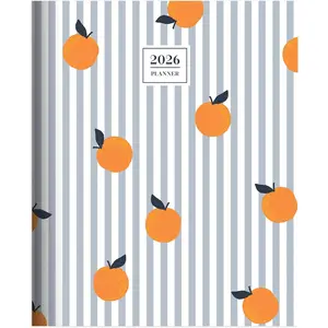 TF Publishing 2026 Seriously Citrus Large Monthly Planner - 2 Page Spreads with Extra Large Calendar Grids and Planning Prompts - 2026 Calendar Monthly Planner for School and Work - 9in x 11in