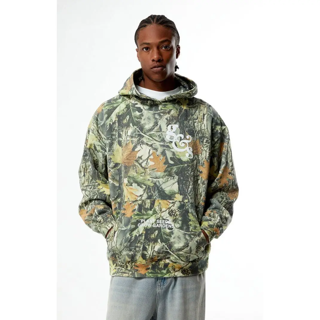 GARDENS & SEEDS Men's Co-Op Mission Camo Hoodie